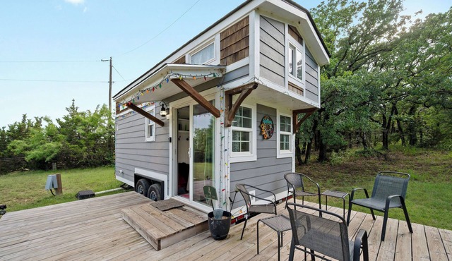 4 Tiny Ranch Cabin | Animals Fire Pit | Fossil Rim