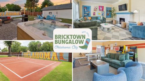 5 Beds Downtown OKC - Pickleball, Hot Tub, Firepit, GameRoom