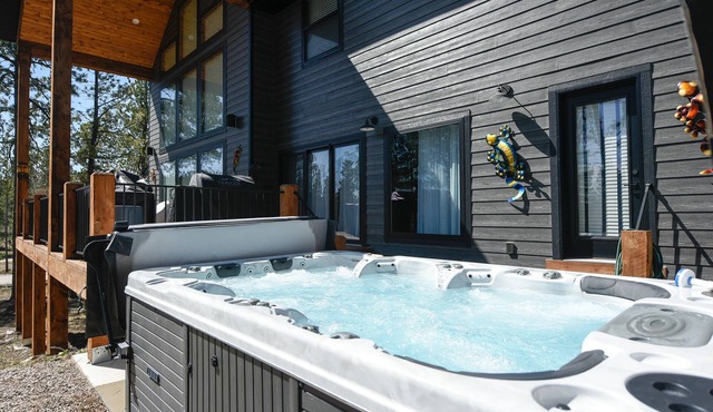 5300 Sq. Ft. Spacious Lodge w/Swim Spa, 3-Levels and Full Game Room and Bar