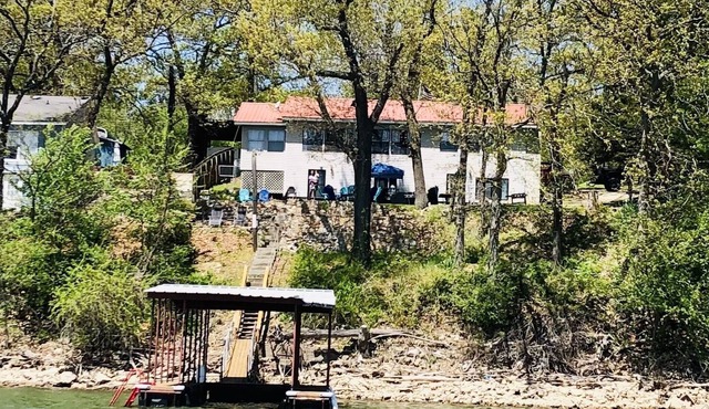 A serene waterfront view with private dock. Spend quality family time and relax.