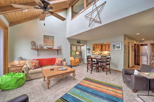All-Season Base! Unit w/Balcony in Beech Mountain