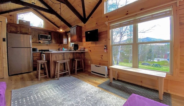 B10 Awesome "Tiny Home" A/C, Mountain Views, Minutes to Skiing, Hiking, Attractions, Dog Friendly!