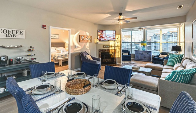 Bay-n-Beach! Comfy Coastal Condo in Lewes!