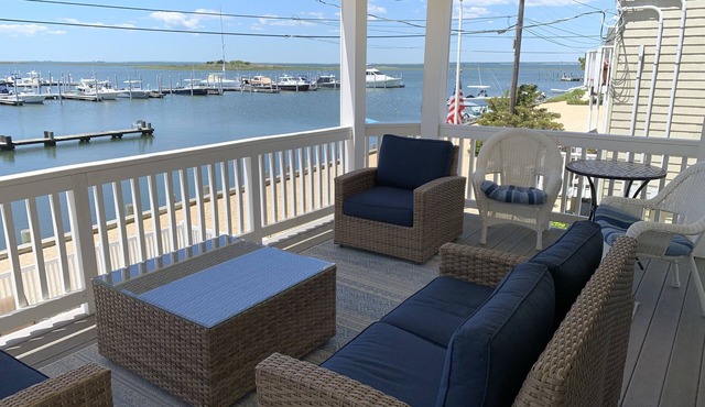 Beach Haven 4 Bedrooms Bay Front with Marina Views Near the Center of Town