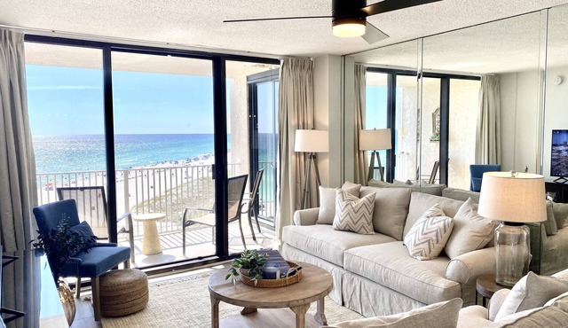Beachfront Oasis -2 Bedroom, 2 Bath Family Friendly PCB Condo, Dunes of Panama