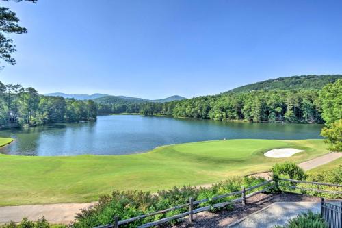 Big Canoe Retreat w/Deck & Golf Course Views