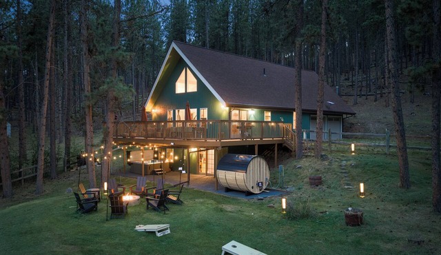 Black Hills Retreat Sauna/Hot Tub 5 min to Pactola
