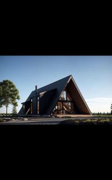 Black peak lodge-A true A-frame cabin!