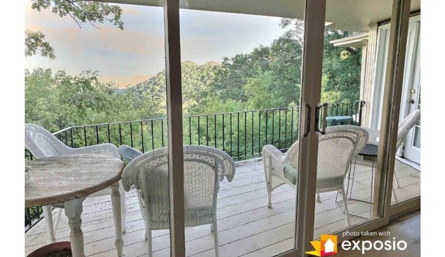 Bluff top home with expansive views