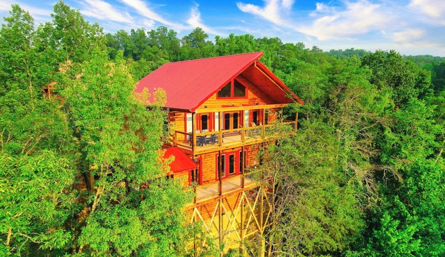 Brand New Luxury Cabin/Hot tub/Game Rm/Pool table