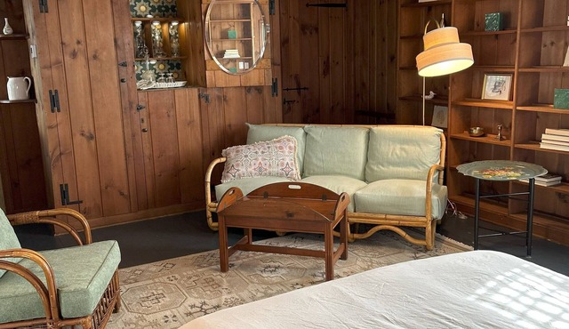Charming 1-bedroom apartment in the historic Mitchell House built in 1969.