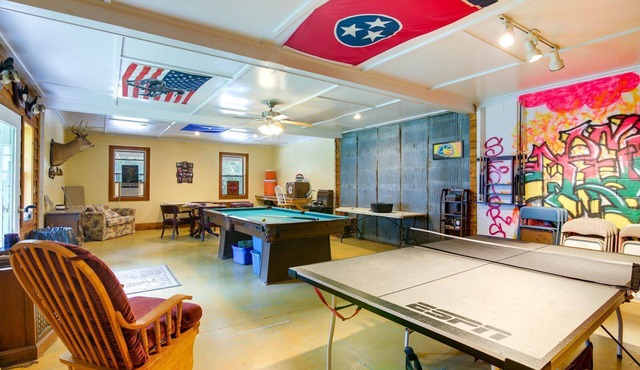 Charming Farm Retreat w/Game Room & Fire Pit