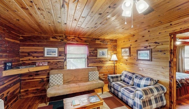 Charming riverfront condo with river access for swimming, boating & fishing in Hot Springs