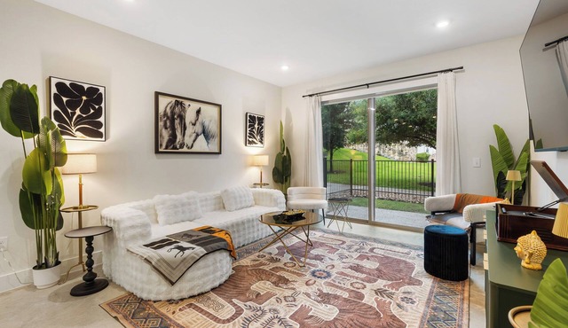 Chic 1BR Getaway with Pool + Private Patio