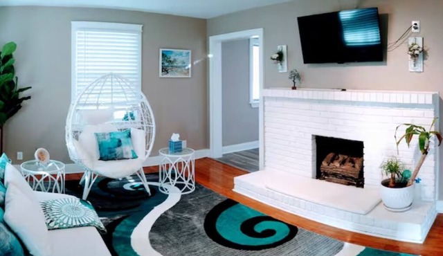 Close to everything when you stay at this centrally-located, 3 bedroom bungalow.