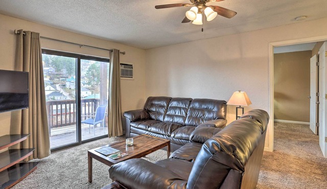 Convenient Lead Condo w/ Deck & Town Views!