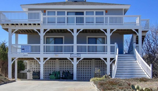 Corolla home with private saltwater pool, hot tub & decks - short walk to beach