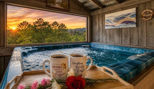 Country Cabin Fence Area for Dogs Hot Tub Games