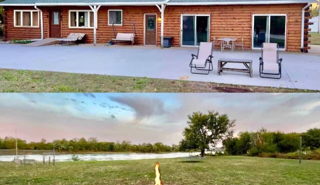 Cozy Riverfront Studio Cabin w/Best View & Yard!