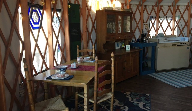 Dancing Crane Writing Center and Artist Retreat Eco Yurt