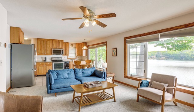 Dock + Views: Scenic Lakefront Escape in Harrison in Harrison