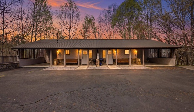 Dolly’s Darlings Duplex Units A & B by Beyond Expectations: Hot Tub & Game Room
