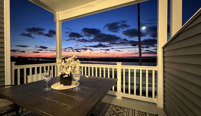 End of Summer Blowout Deals, New Bayfront Home, North Wildwood, Stunning Sunsets