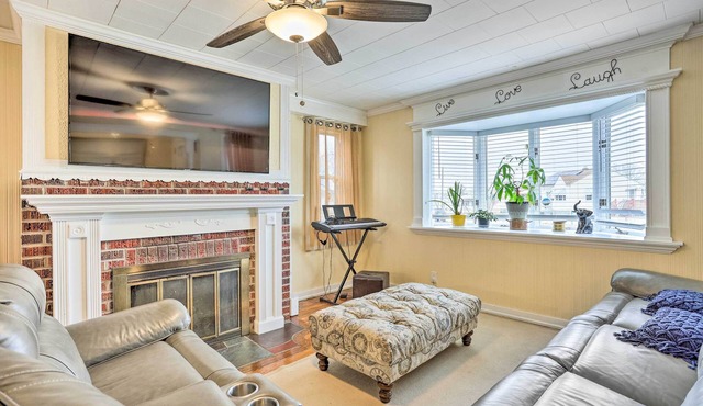 Family Getaway Near Delaware River & Int’l Soccer!