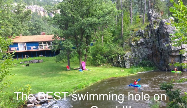 Fun Historic Cabin with the Best Swimming Hole on Spring Creek