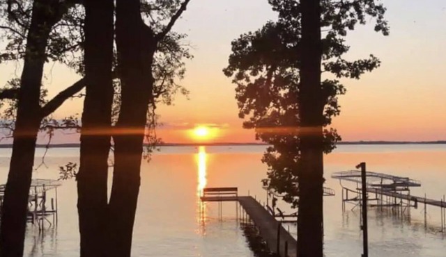 Grandpa's Sunset Cabin on Big Spirit Lake