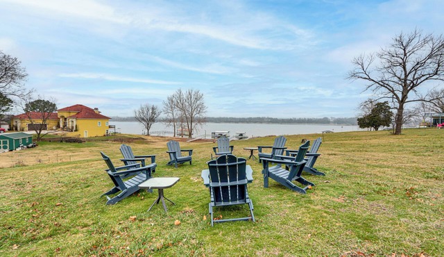 Group Friendly! Waterfront Grand Lake Home w/Dock