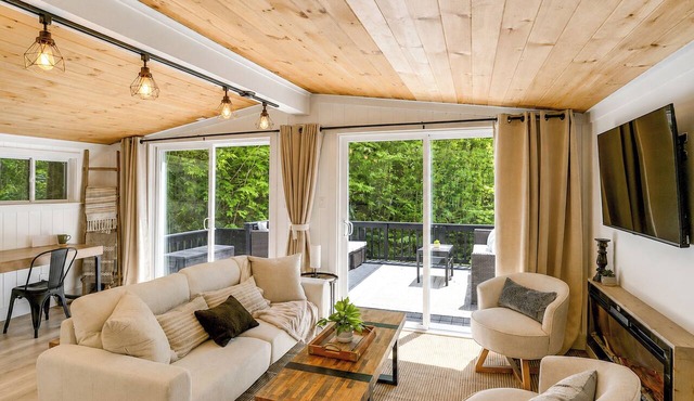 High-Design Monroe Cabin on 2 Private Acres! in Monroe