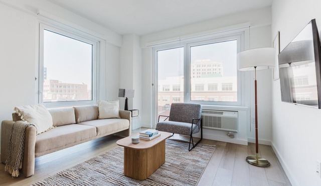 Hip Jersey City 1BR w/Game Room, Lounge, Gym & W/D, by Blueground