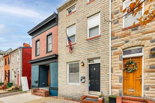 Historic 3-Story Fells Point Rowhouse w/Backyard!