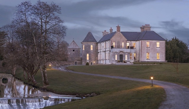Historic Riverside Manor on 33 private acres in Ballyglunin