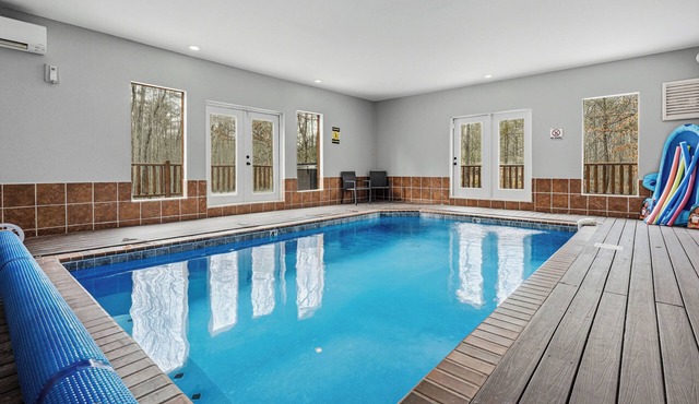 Large Private Backyard, Paired-Driving Games, Renovated Indoor Pool, Theater