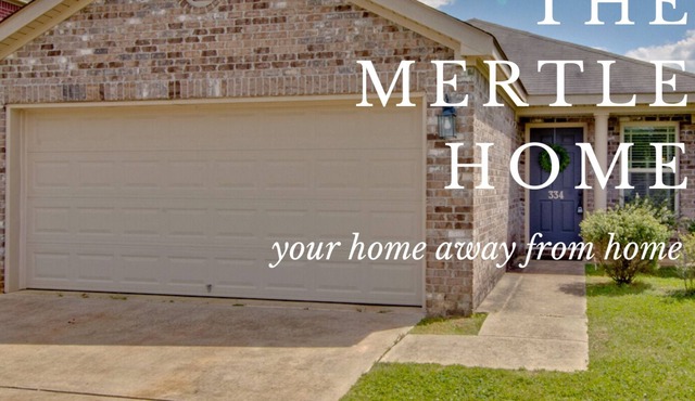 Mertle Home| 3bed 2bth, great for families in quiet neighborhood!