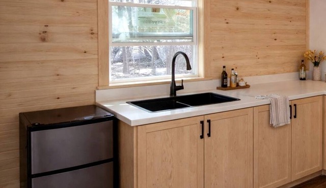 Modern Rustic Tiny Home Surrounded by Peaceful Pines in Boles, Arkansas