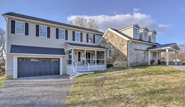 Morrisonville Manor w/ Fire Pit & Hot Tub!