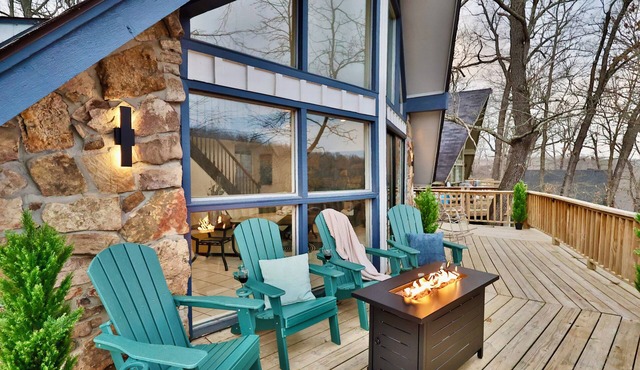 Mountain Chalet for 8 - Near Hiking & Buffalo River + Full Coffee Bar & Kitchen