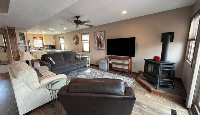 New! Bear Necessities 2-Bedroom Home with Water Views Steps from the Lake!