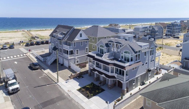 Ocean and Beach Views from 5 decks in Ortley Beach