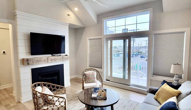Ocean view vacation rental on LBI