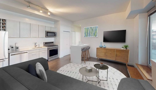 Prime Location and Comfort: Columbus Square 2BR Condo w City Skyline View