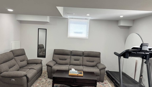 Private basement suite with separate entrance in Brampton
