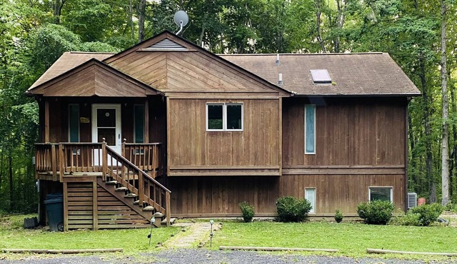 Private cabin with high speed WiFi, firepit, and waterfront at Lake Anna!