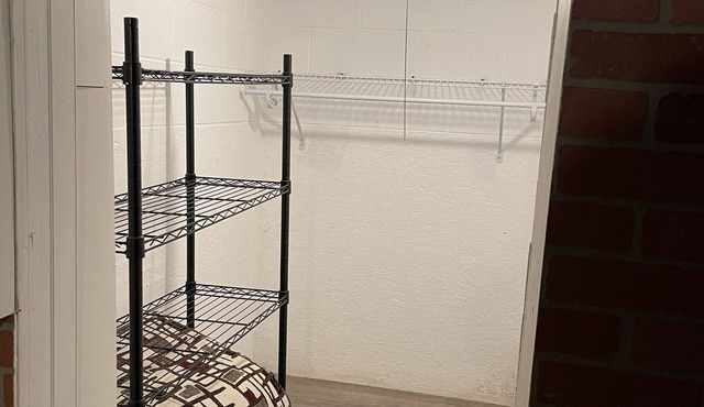 Quite basement in a family home w/a private bathroom!