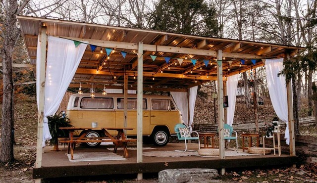 Refurbished Campervan Rental Perfect for Glamping in Missouri in Saint Clair