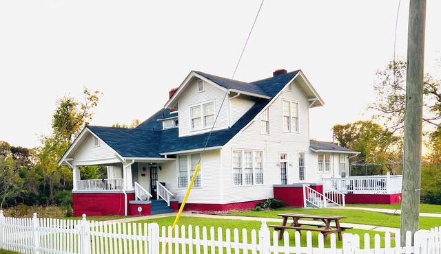 Relax & Unwind in a Spacious Historic Home with Porch, Patio, & Sunroom