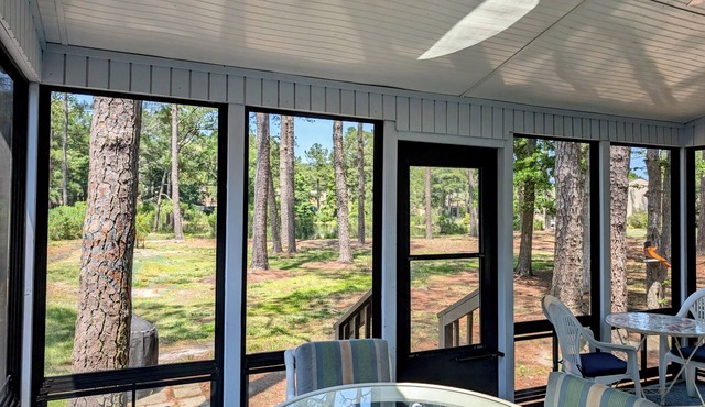Relaxing 3BR Townhome with Pond View, Pool, and Porch – Walk/Tram to Beach